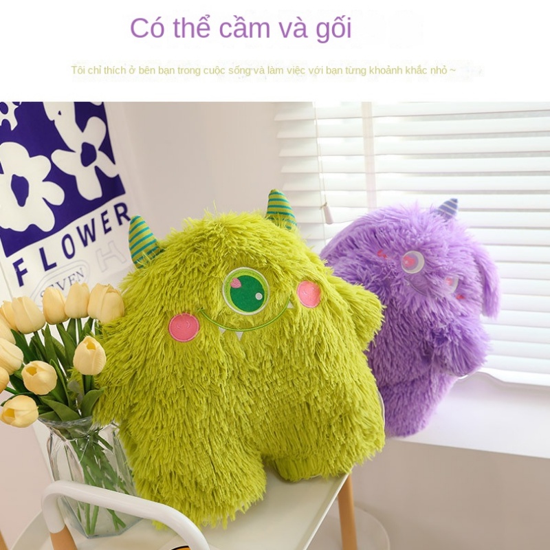 Thú Nhồi Bông Hình Quái Vật Mắt To Dễ Thương