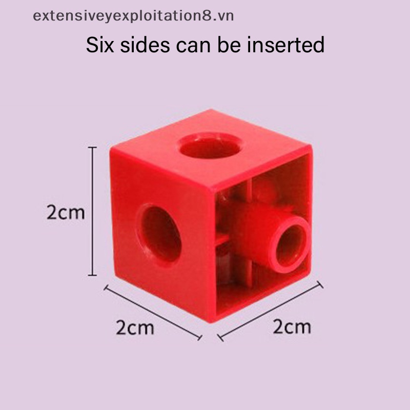 Khối Rubik 10 Màu Đồ Họa Cho Bé Học Toán