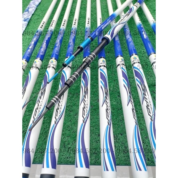 Cần câu tay Hoa Mực Nước 6H thế hệ 2 chính hãng chuyên câu đơn câu đài tặng kèm ngọn và nhẫn