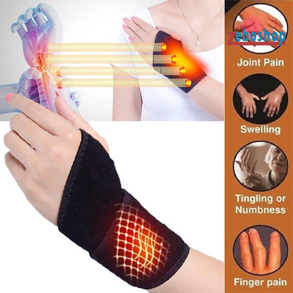 1 Cặp Đai Quấn Bảo Vệ Cổ Tay Tự Sưởi Ấm ic Chất Lượng Cao