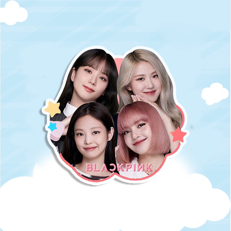 Newjeans Giá Đỡ Điện Thoại acrylic In Hình Nhóm Nhạc BTS seventeen Avatar DIY Sáng Tạo
