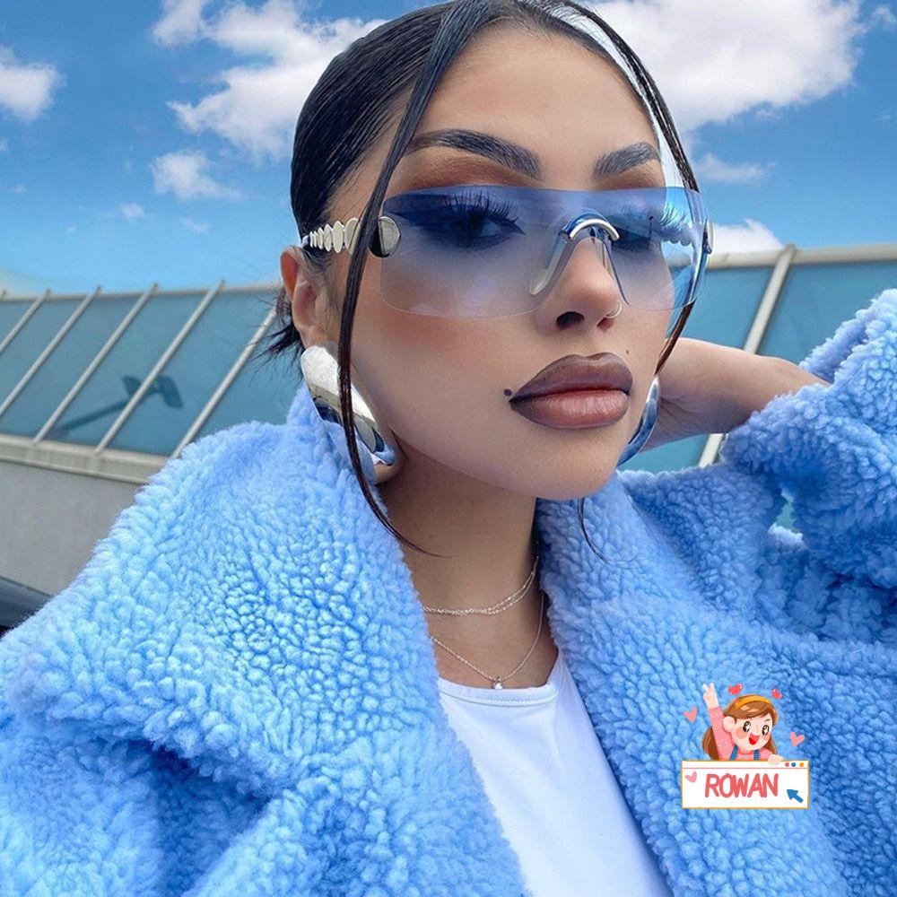 Kính Mát Gọng Kim Loại Màu Gradient Thời Trang Cho Nam Nữ