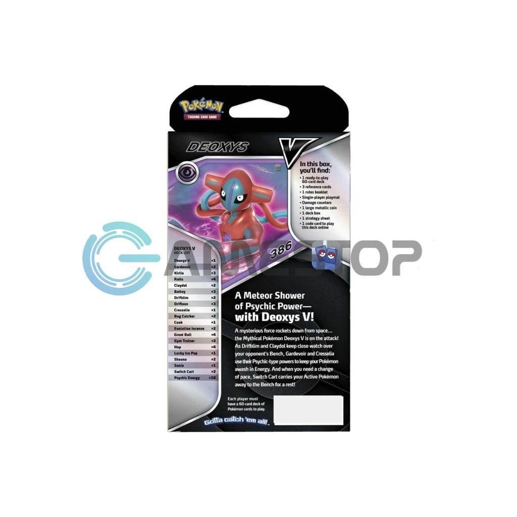 Thẻ bài Pokemon TCG Battle Deck Deoxys V phiên bản tiếng Anh POKTCGUSTH22