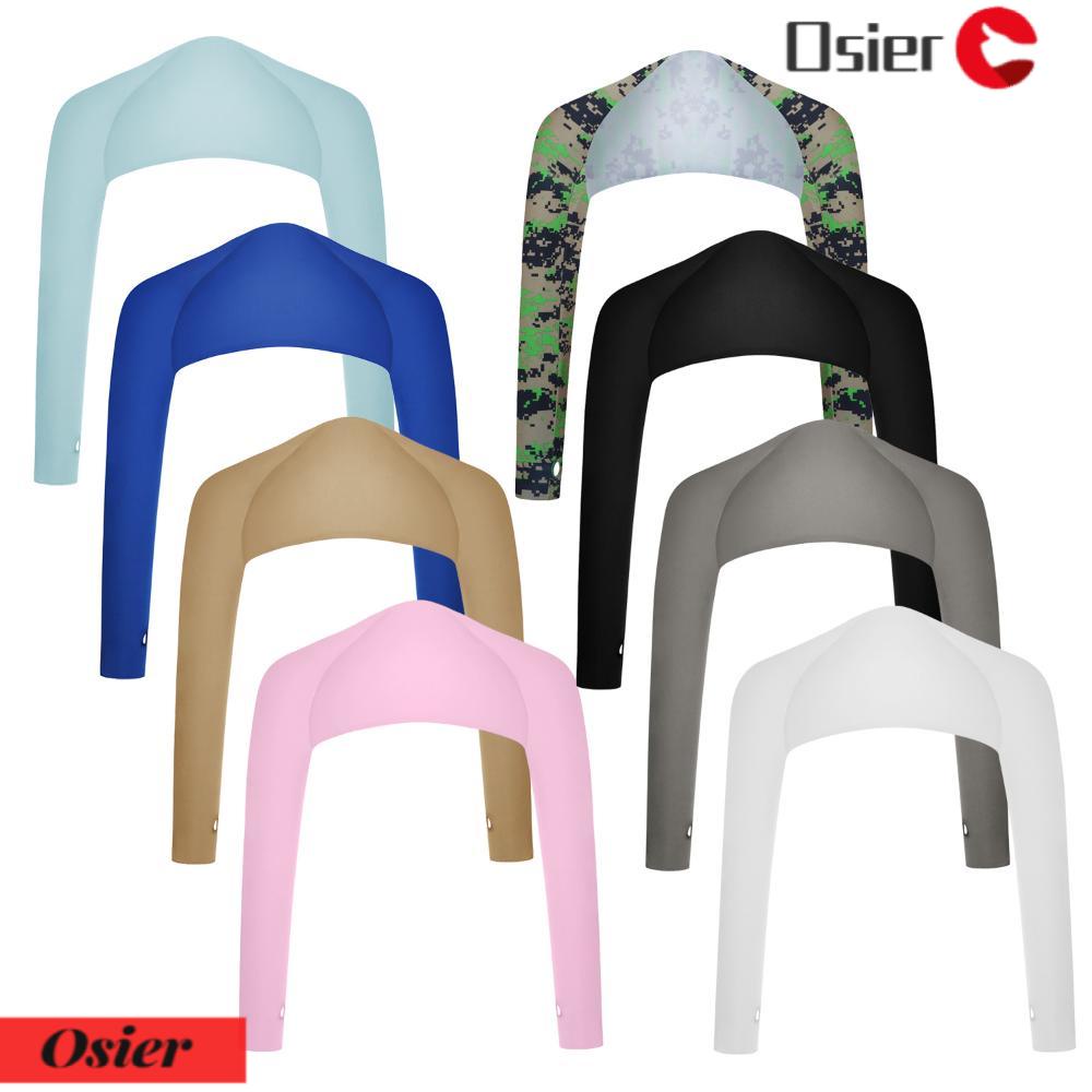 Osier1 Găng Tay Lụa Lạnh Hở Ngón Thời Trang Đi Xe Đạp Golf Cho Nữ