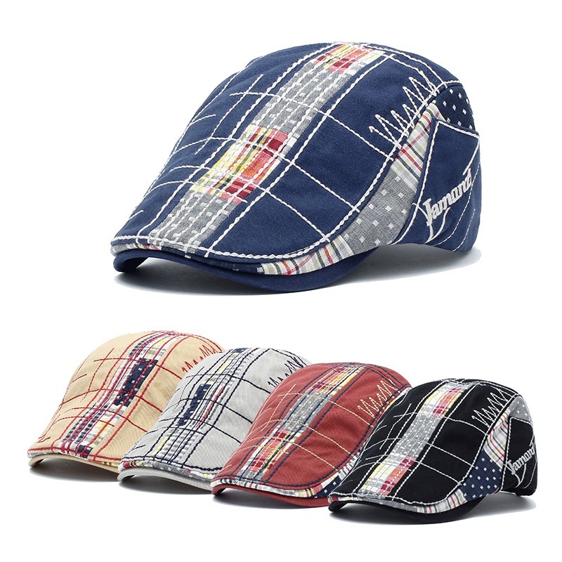 Mũ Beret Unisex Mềm Mại Chống Nắng