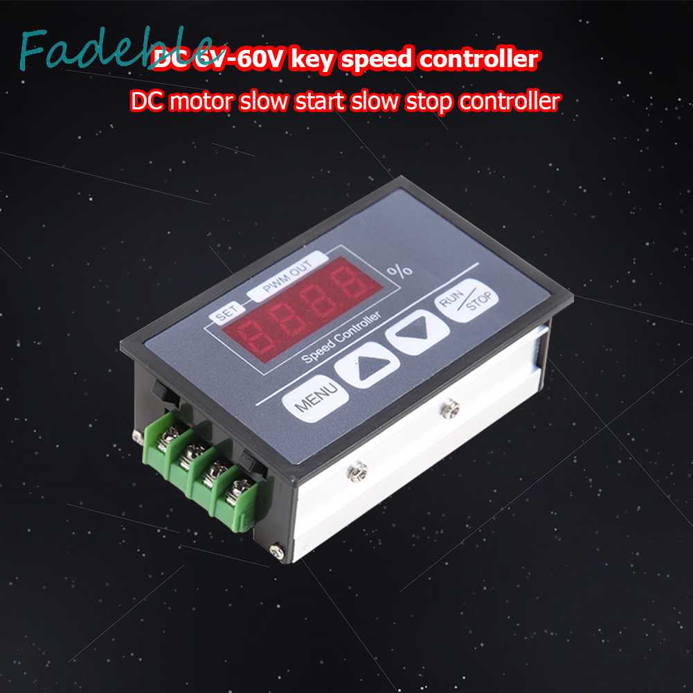 Mô Tơ Điều Khiển Tốc Độ Động Cơ PWM DC 6-60V 30A