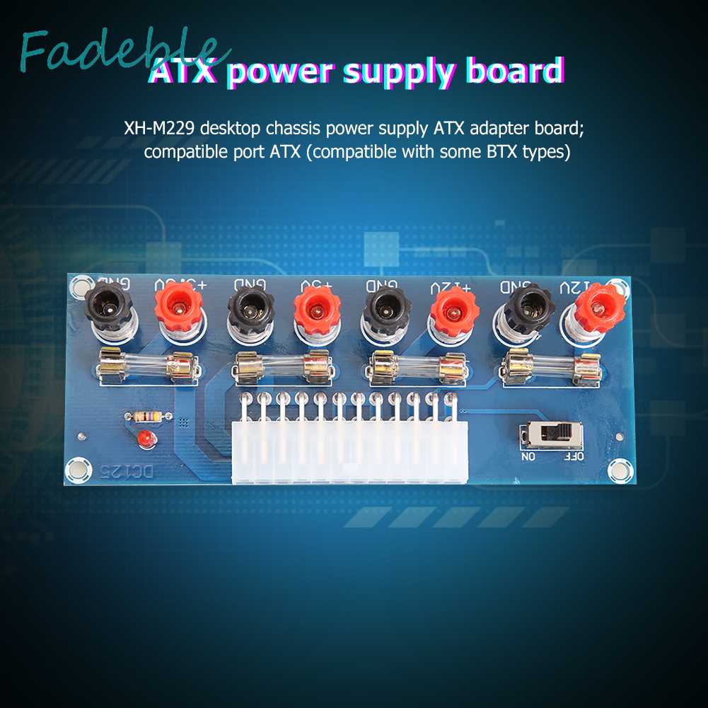 Bảng Mạch Nguồn Điện XR-M229 ATX Chất Lượng Cao