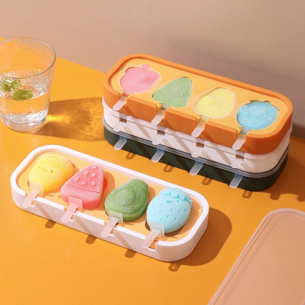 KUNHEV Khuôn Silicone Làm Kem Hình Hoa Mẫu Đơn