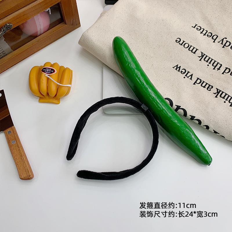 Băng Đô Cài Tóc Hình Trái Cây Ba Chiều Dễ Thương Cho Học Sinh