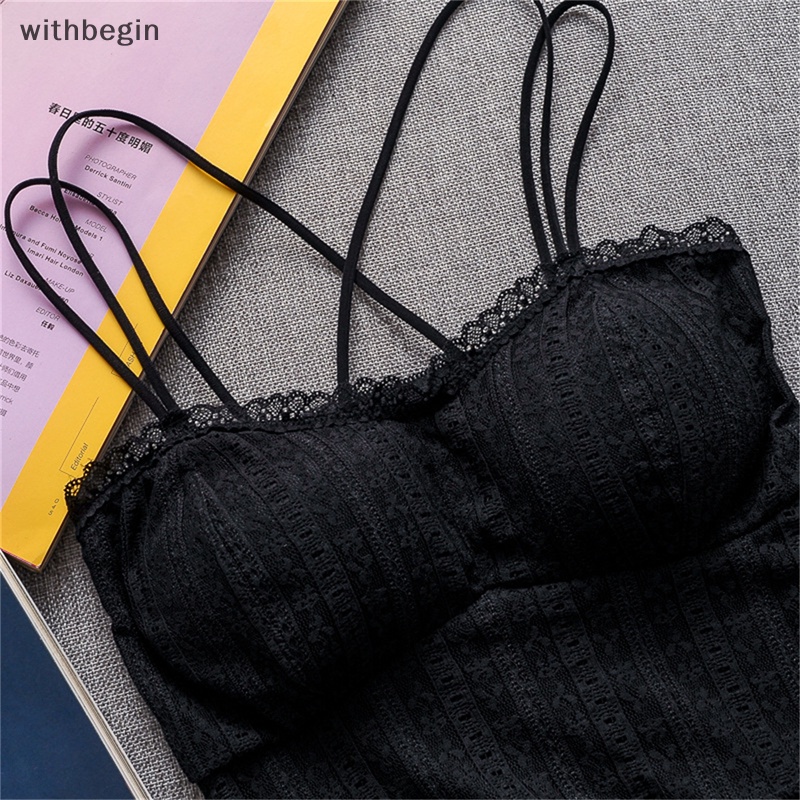 Áo Ngực Dạng Quấn Màu Trơn Phối Ren Quyến Rũ Thời Trang Cho Nữ