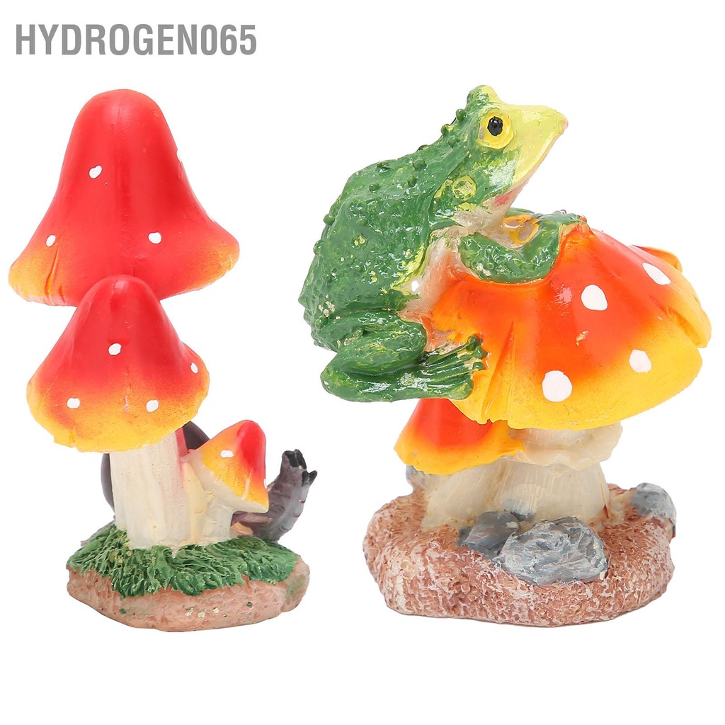 Hydrogen065 Đồ trang trí động vật Làm vườn Động Nấm nhỏ Phong cảnh vi mô DIY đồ cây