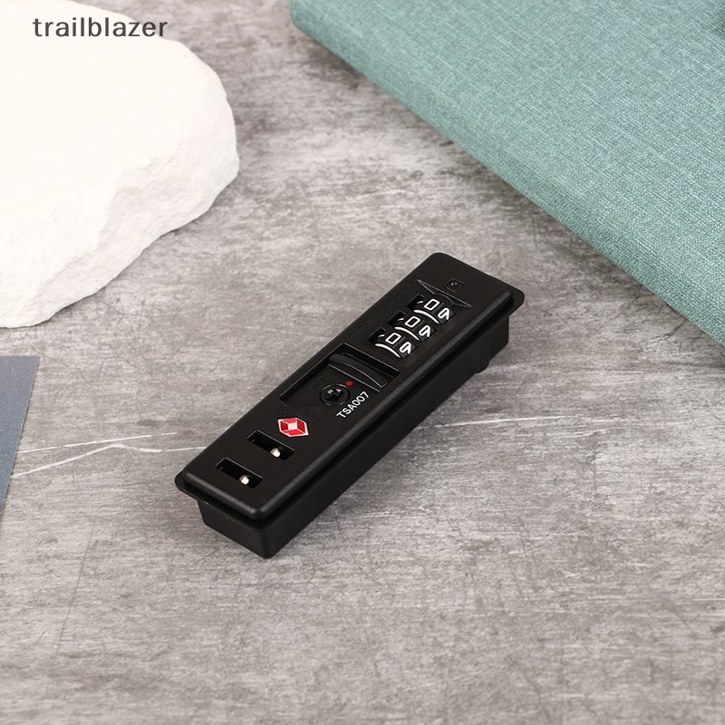 Ổ Khóa Chống Trộm TSA Bằng Nhựa PC Chuyên Dụng Cho Vali