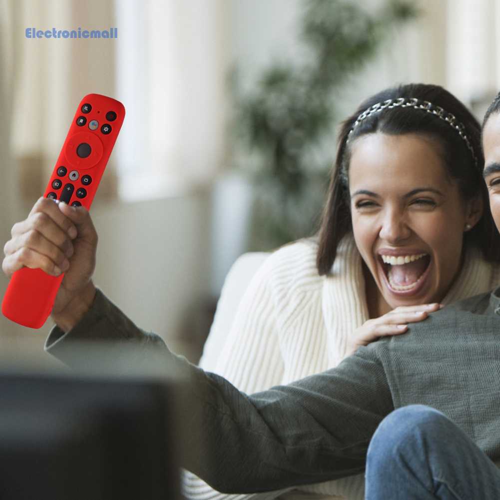 Vỏ Bọc Điều Khiển Từ Xa Bằng Silicon Chống Trượt Kèm Dây Đeo ElectronicMall01.vn