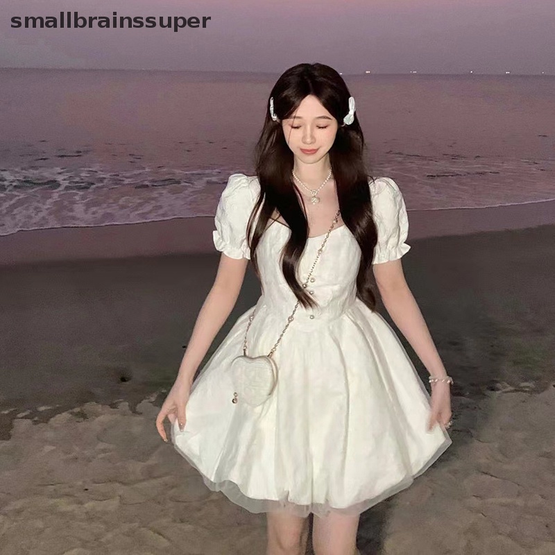 Đầm Lolita Màu Trơn Thời Trang Mùa Hè 2023 Cho Nữ