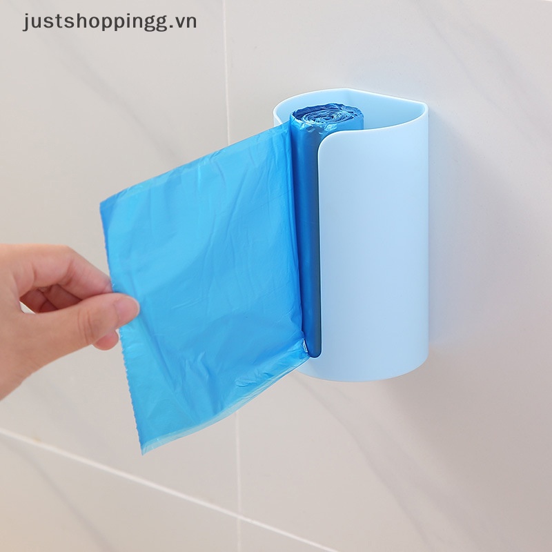 Giá Đỡ Túi Đựng Rác Gắn Tường Không Cần Đóng Đinh Tiện Dụng Cho Phòng Tắm / Nhà Bếp