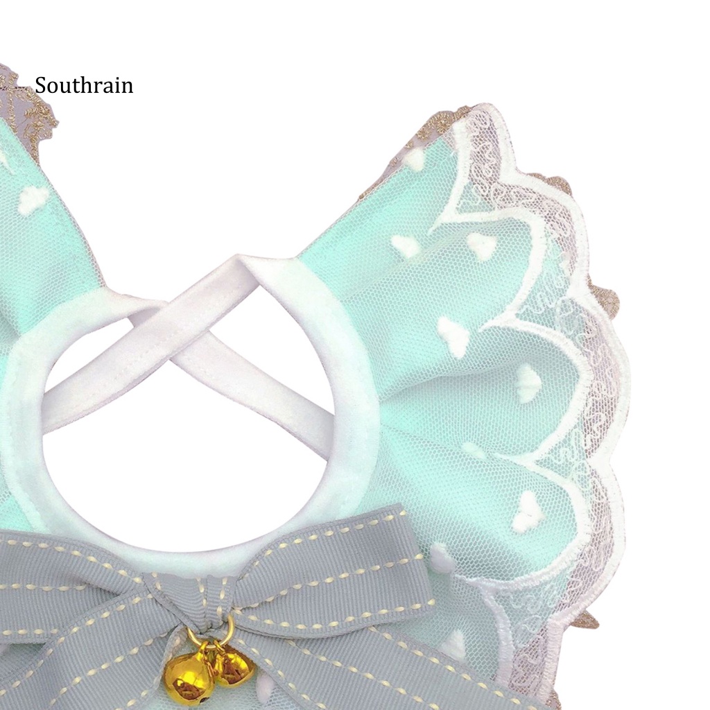 Khăn Quàng Cổ Thắt Nơ Đáng Yêu Thoải Mái Cho Thú Cưng