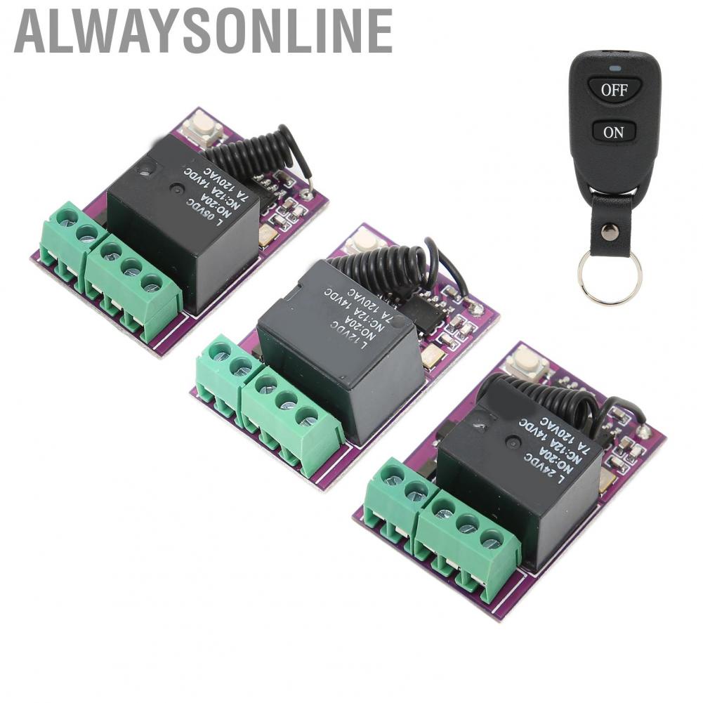 Alwaysonline Relay  RF Flexible for Electric Windows Lighting Elevators