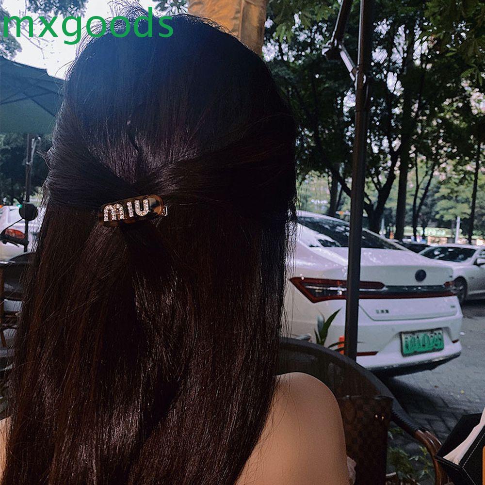 Kẹp Tóc Mỏ Vịt Họa Tiết Hình Học Dễ Thương Ngọt Ngào Cho Nữ