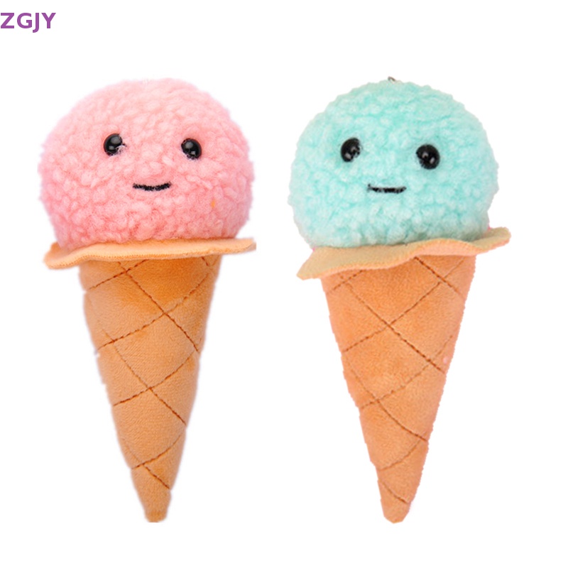 Đồ Chơi Nhồi Bông Hình Cây Kem Dễ Thương Cho Bé Mới