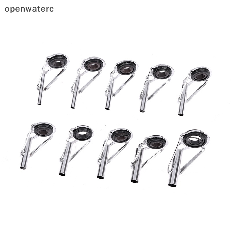 Set 8 Vòng Thép Không Gỉ Gắn Cần Câu Cá Chuyên Dụng