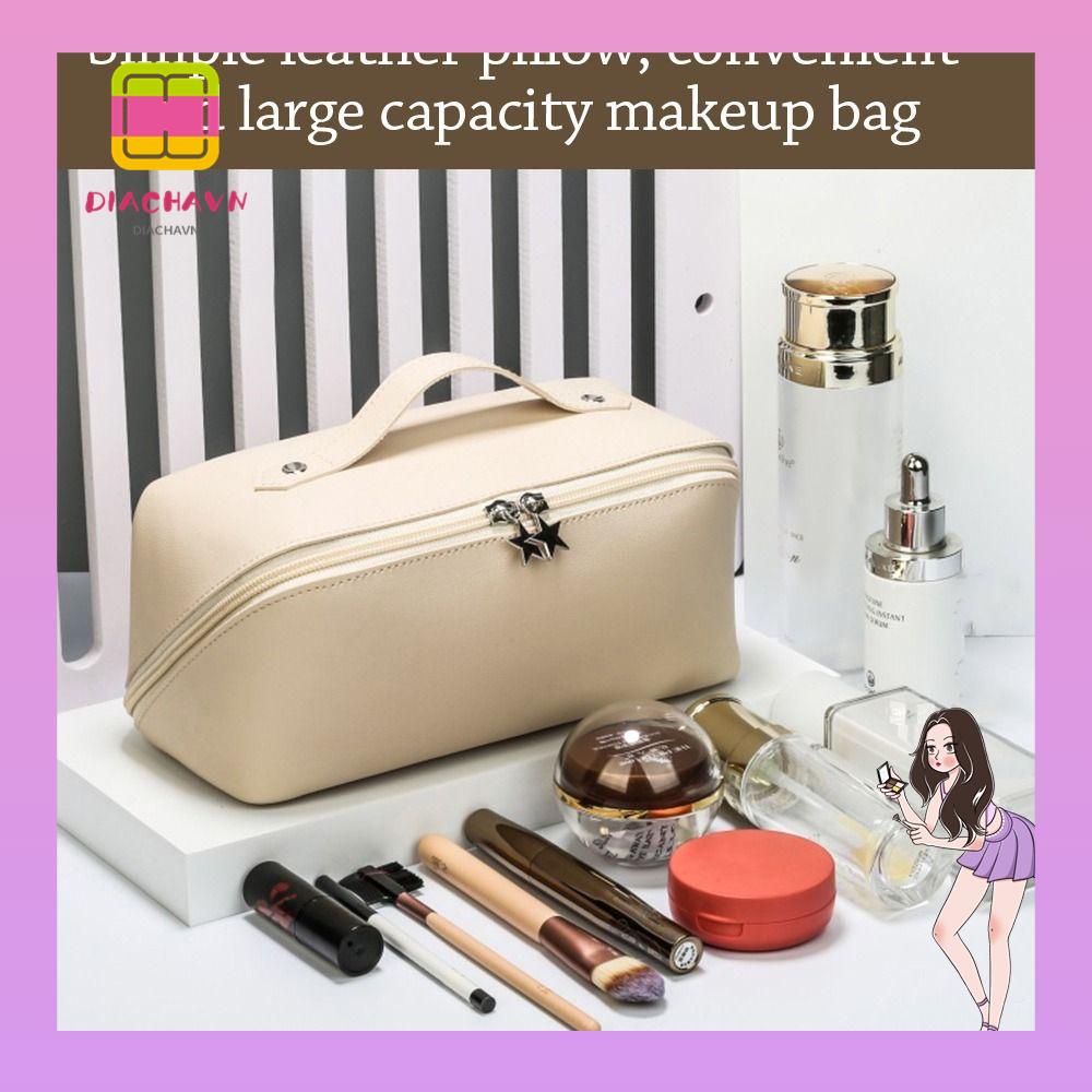 Túi Đựng Mỹ Phẩm Da PU Chống Thấm Nước Đa Năng Tiện Dụng