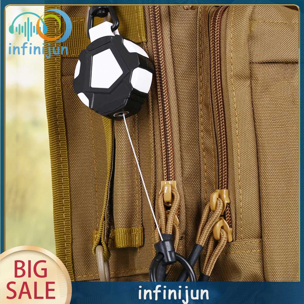 Dây Móc Chìa Khóa Co Giãn Chống Thất Lạc Có Thể Thu Gọn Tiện Dụng Giá Đỡ