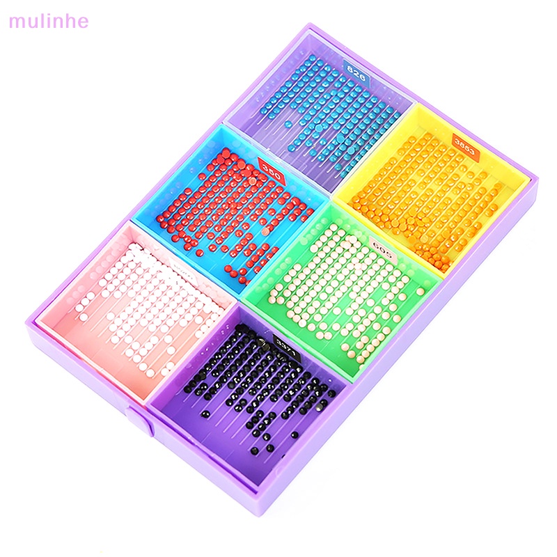 Khay Đựng Kim Cương mulinhe Kèm Tấm Chắn Chuyên Dụng DIY vn