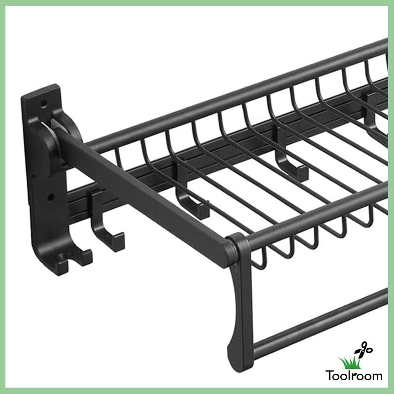 Giá Treo Khăn Có Móc Treo Đa Ứng Dụng Cho Nhà Bếp Nhà Tắm