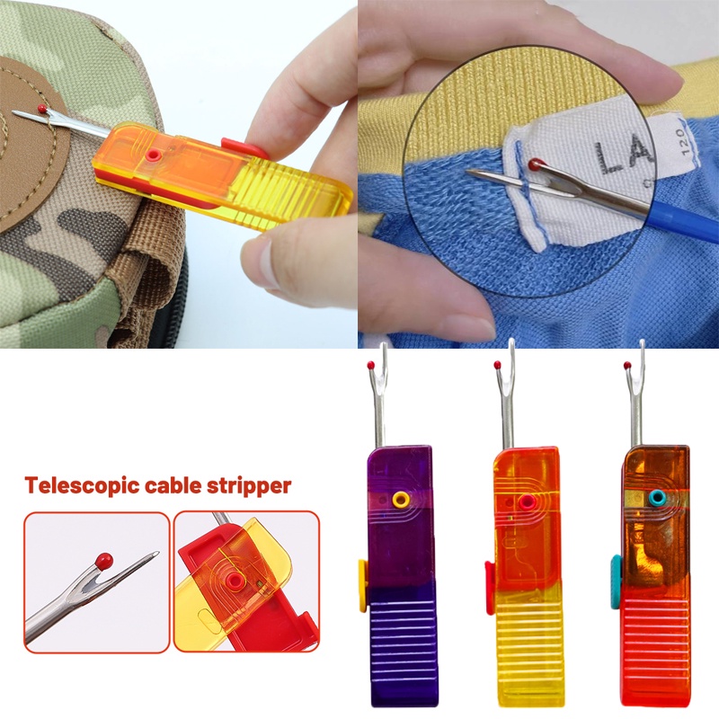 Dụng Cụ Tháo Chỉ Thêu Chữ Thập Đa Năng Bằng Thép Không Gỉ Chất Lượng Cao DIY