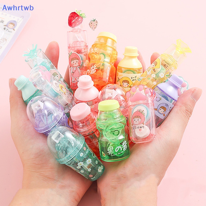 1 Cuộn Băng Keo Hai Mặt Màu Kẹo Dễ Thương Dùng Làm Đồ Thủ Công DIY Mới