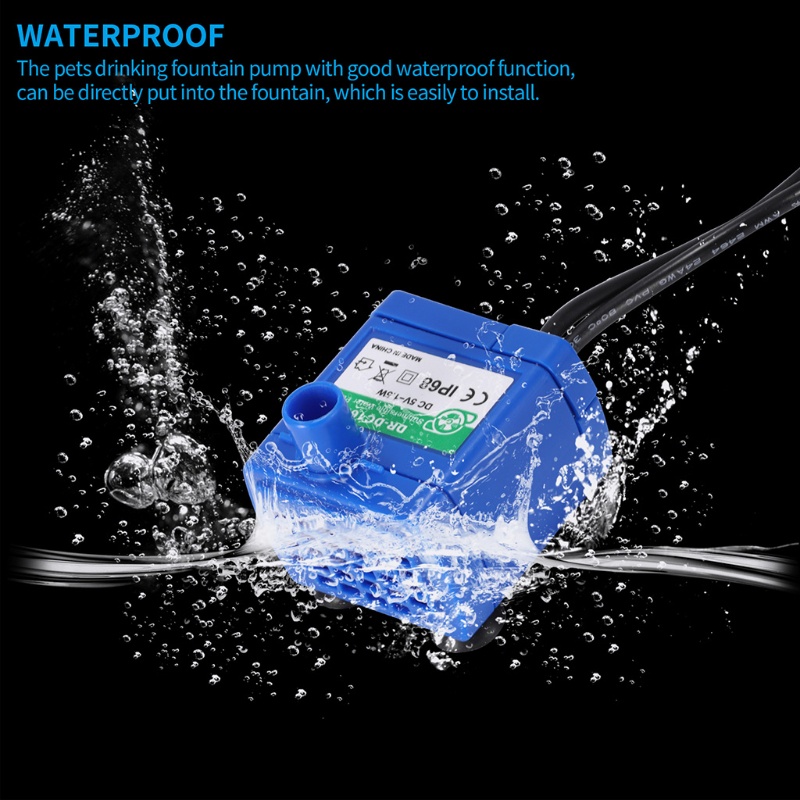 Máy Bơm Nước Uống Cho Thú Cưng Chó Mèo Nhỏ