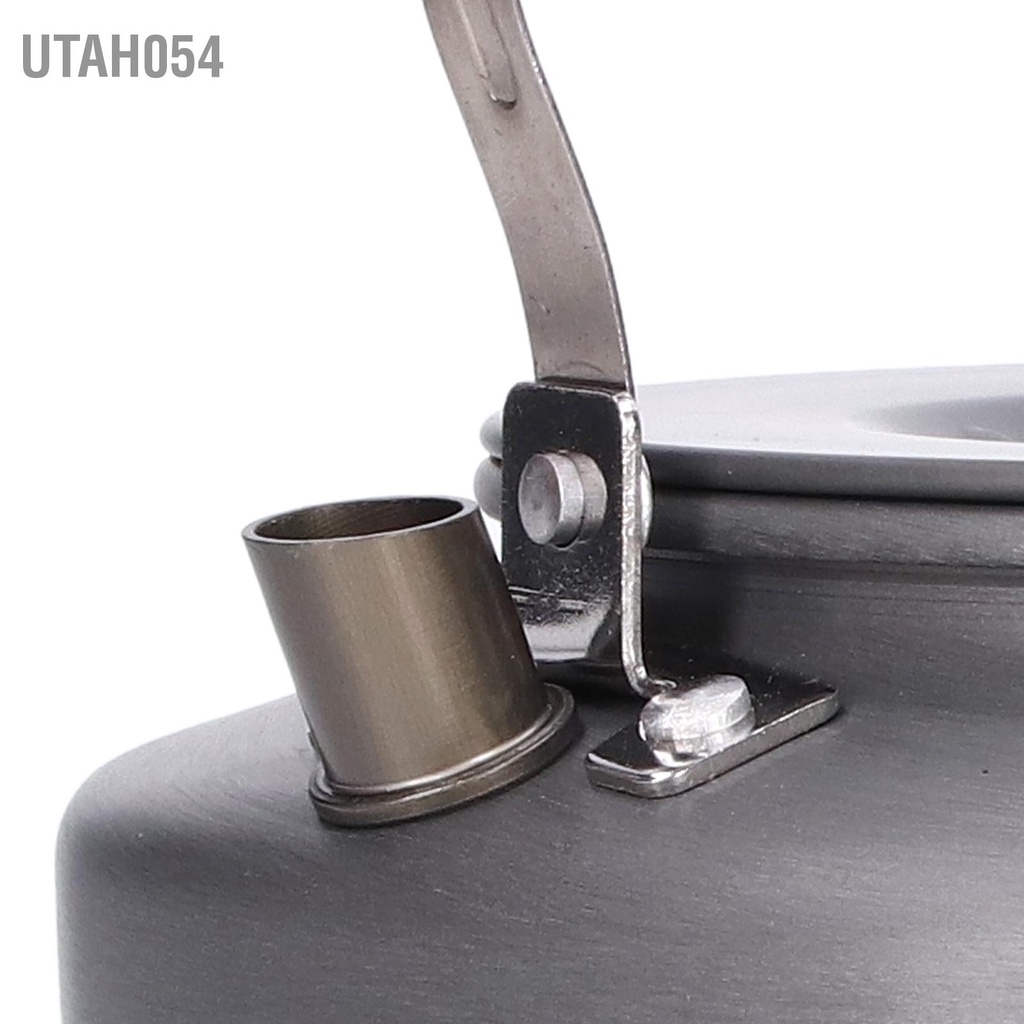 Utah054 Bình cà phê ngoài trời bằng nhôm Tay cầm di động Ấm trà đun nước cho cắm trại dã ngoại