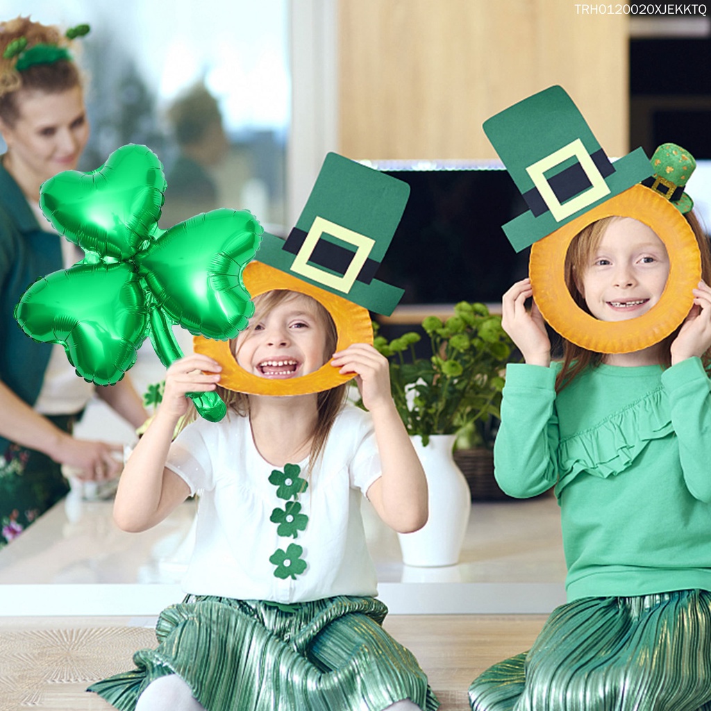 10 Chiếc Bong Bóng Trang Trí St. Phụ Kiện Treo Tường Trang Trí Tiệc In Chữ Patrick Day Patricks