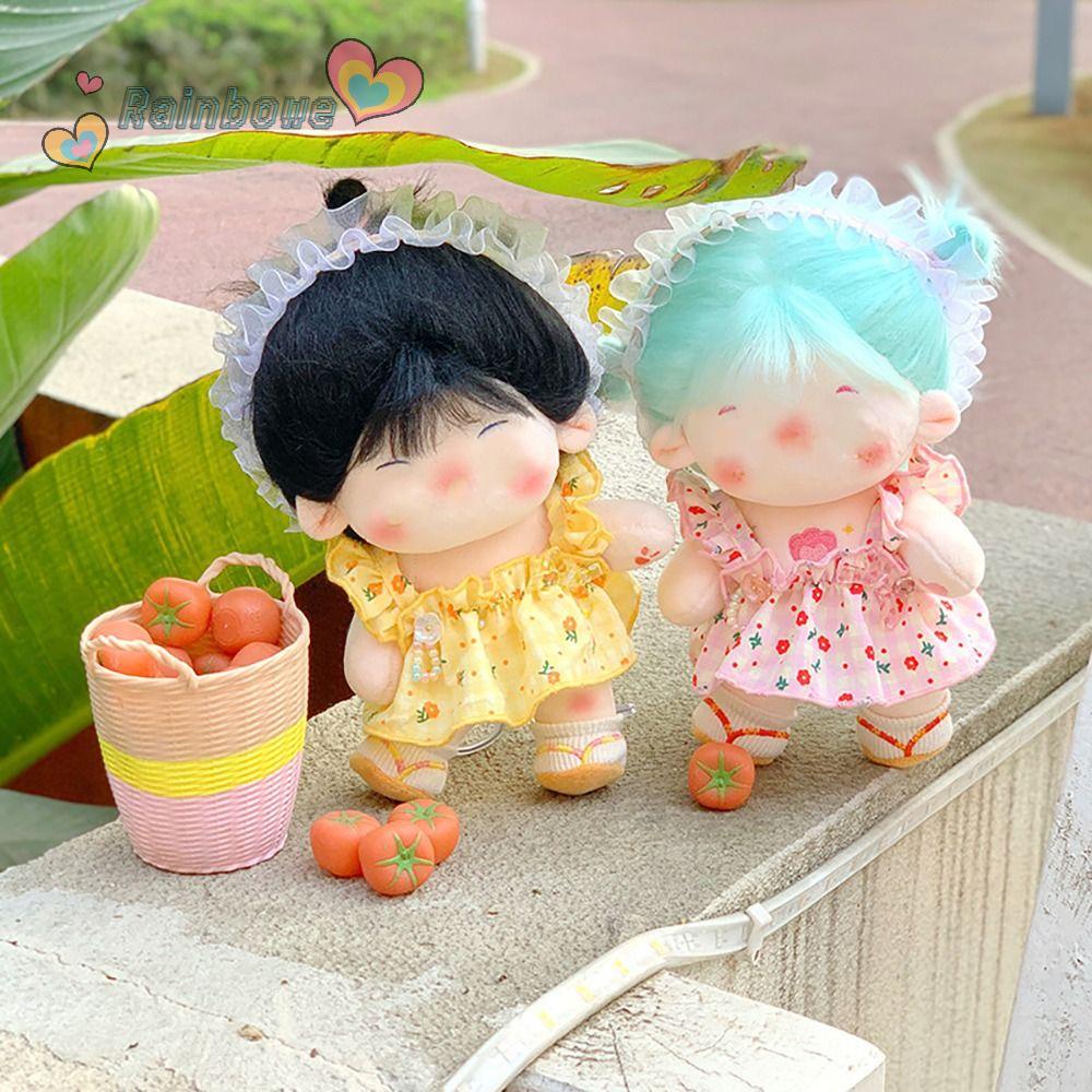 Băng Đô Vải Ren Màu Sắc Cầu Vồng Xinh Xắn Dành Cho Búp Bê 20CM