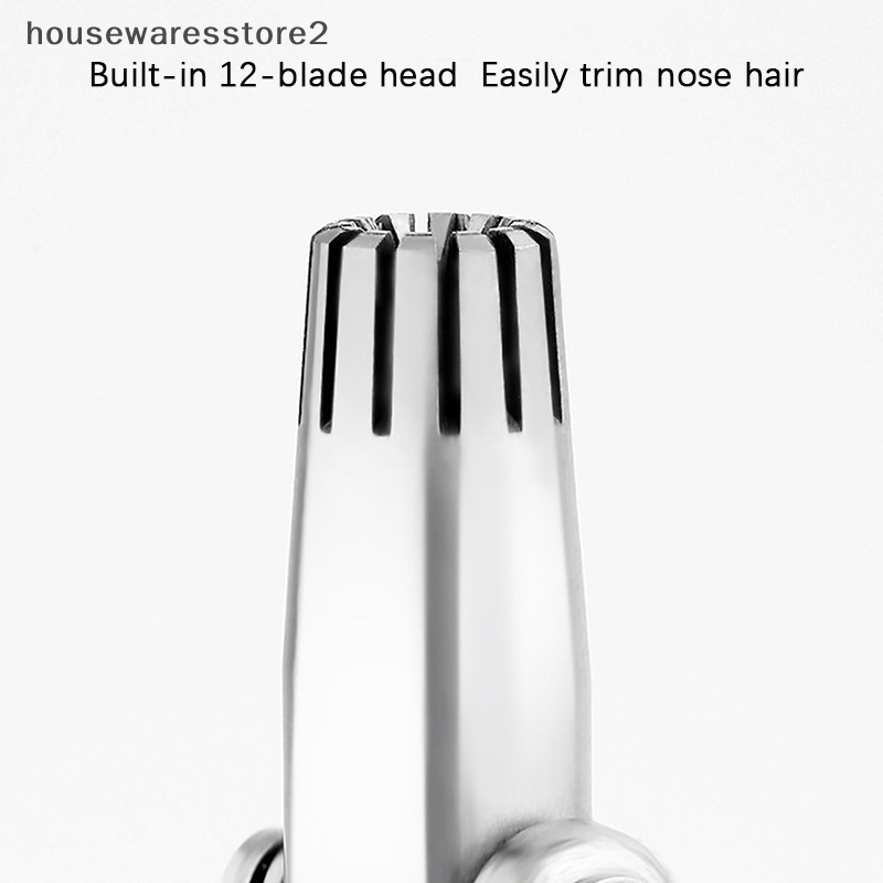 Kéo Tỉa Lông Mũi Cạo Râu Chuyên Nghiệp Bằng Thép Không Gỉ 2