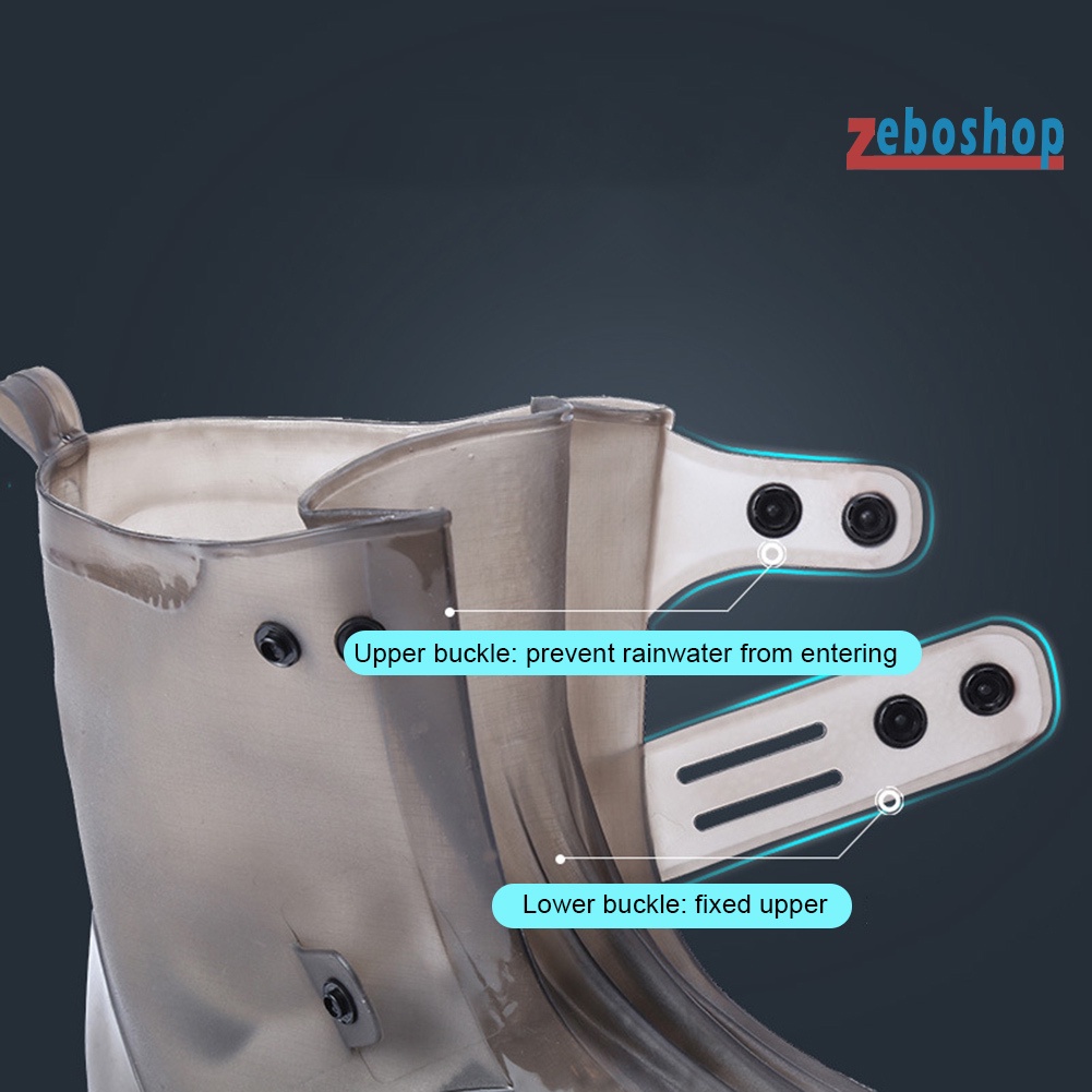 Vỏ Bọc Giày Đi Mưa Dày Dặn Chống Trượt Chống Thấm Nước Tiện Dụng