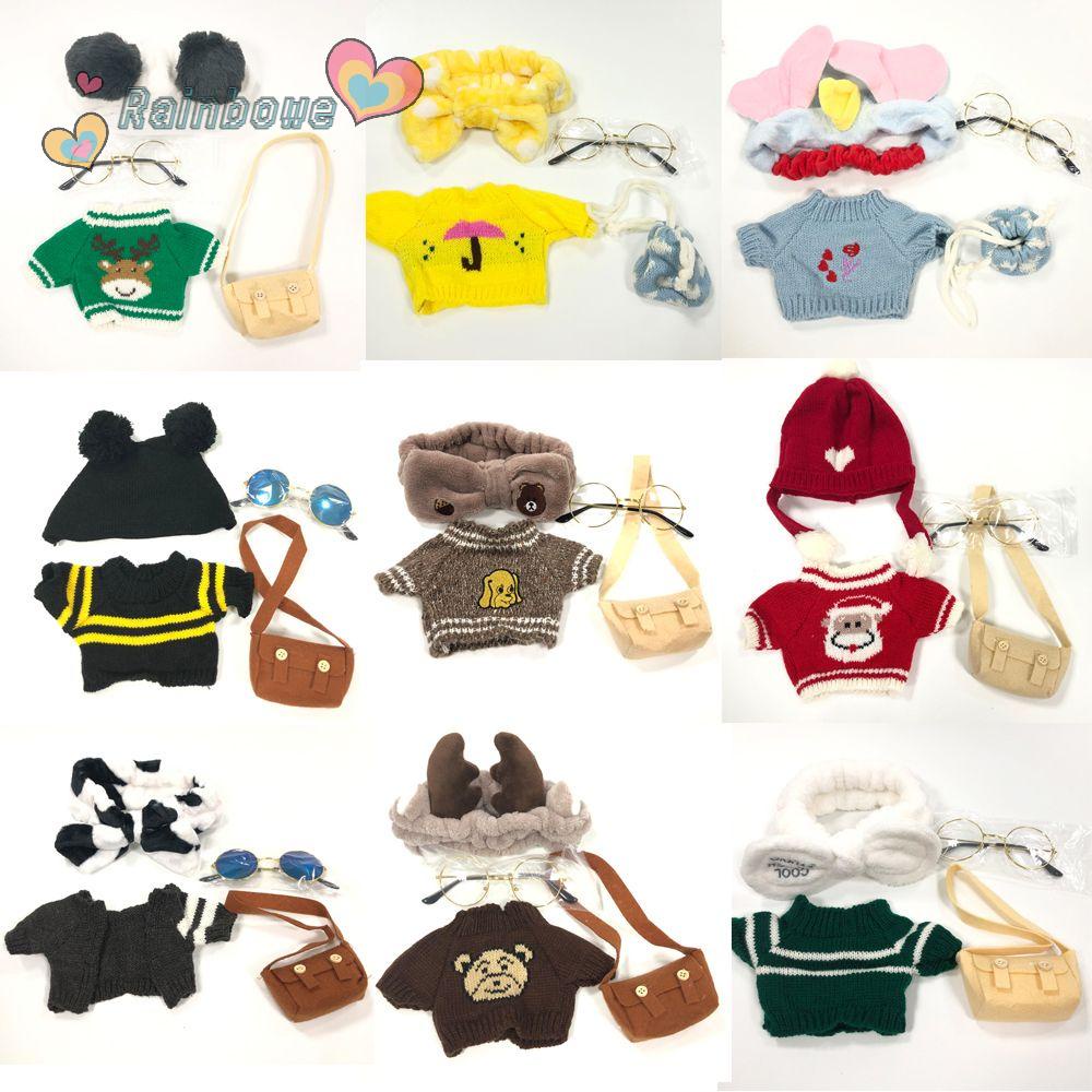 Búp Bê Nhồi Bông Hình Cầu Vồng Dễ Thương