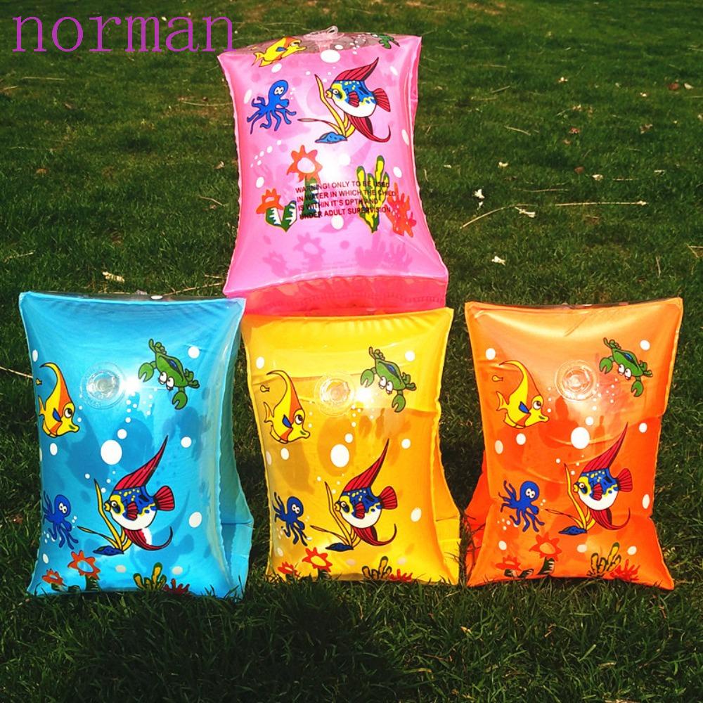 Phao Bơi Đeo Cánh Tay Họa Tiết Hoạt Hình Dễ Thương Cho Bé