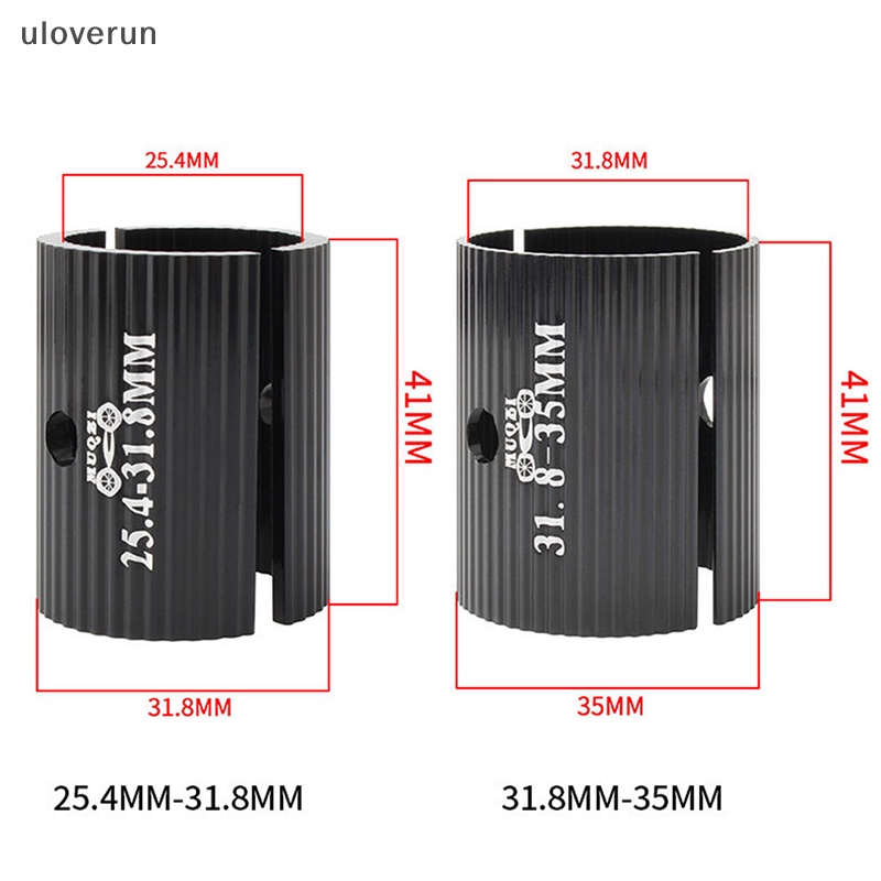 1 Cặp Đầu Chuyển Đổi Tay Lái Xe Đạp Kích Thước 25.4mm Sang 31.8mm 31.8mm Sang 35mm