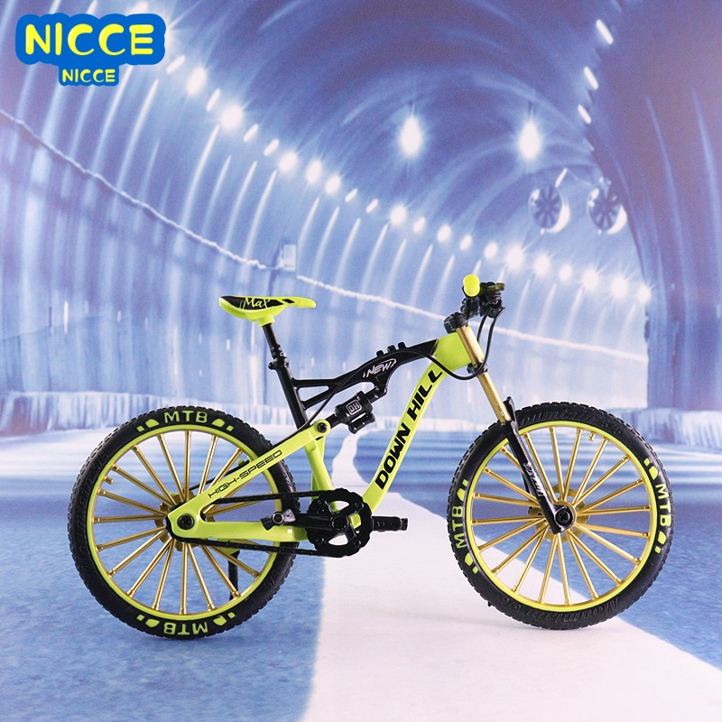 Mô Hình Xe Đạp Leo Núi Mini Bằng Hợp Kim Tỉ Lệ 1: 10