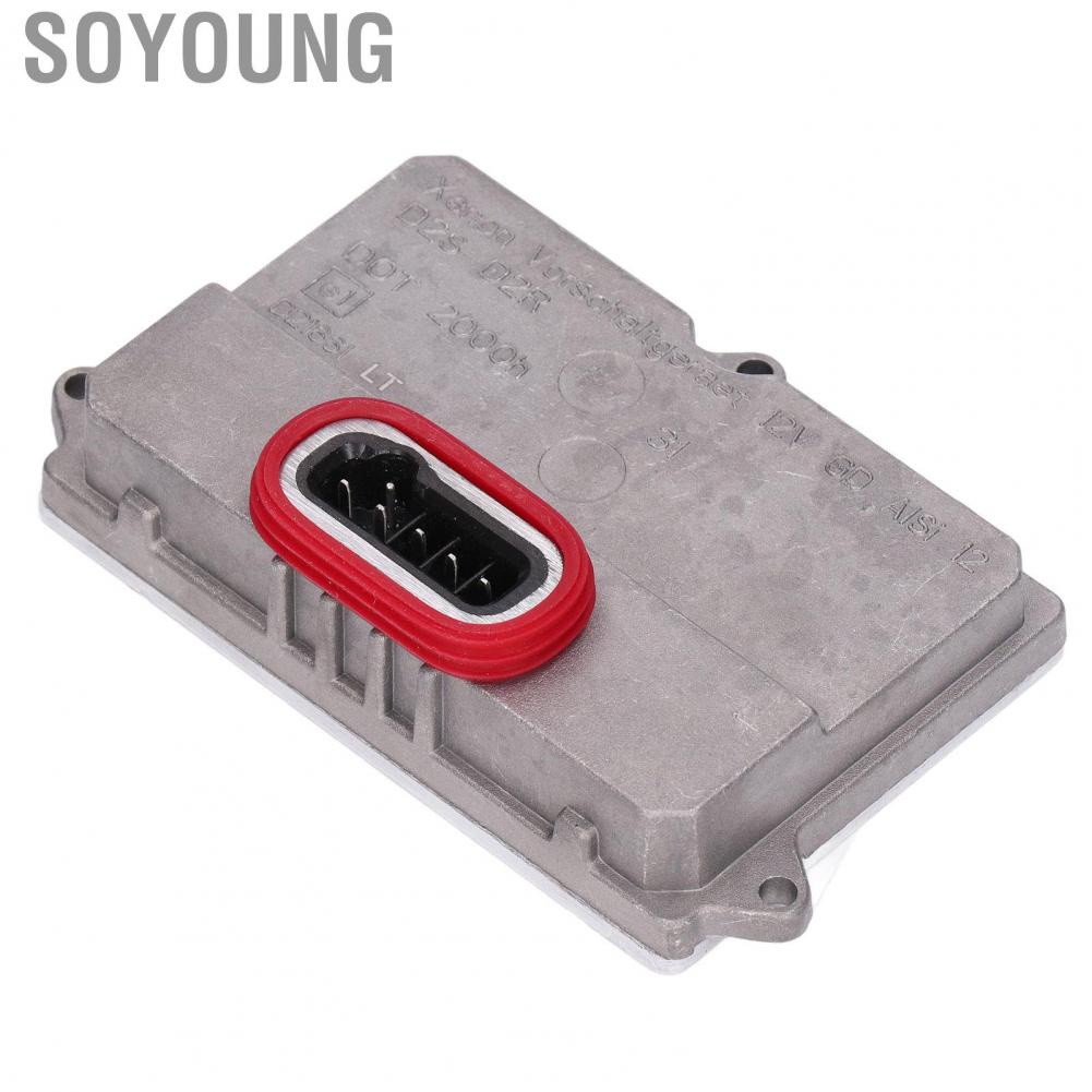Soyoung 63126907488  Headlamp Control Unit Heat Resistant Xenon Headlight Ballast Module Alloy for Upgrade