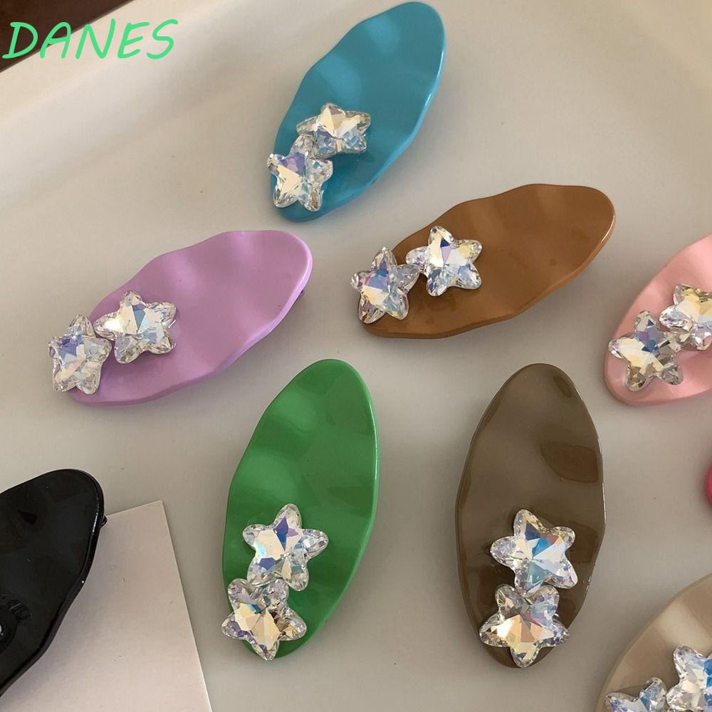 Kẹp Tóc Hình Ngôi Sao Nhỏ Dễ Thương Đơn Giản Ngọt Ngào Y2K|Kẹp Tóc Kim Loại Thiết Kế Hình Học Độc Đáo Cho Nữ