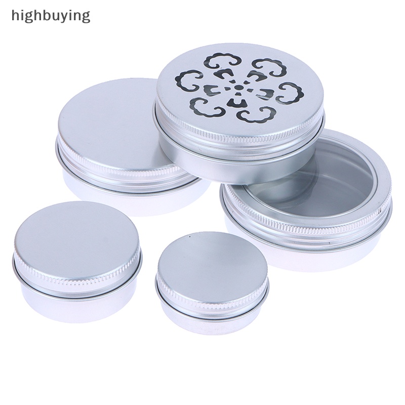 1 Hũ Nhôm Rỗng 15 / 30 / 60G Đựng Kem Mỹ Phẩm Tiện Dụng