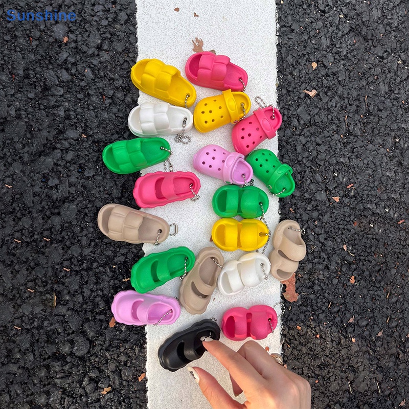 1 Khóa Giày Mini Bằng EVA C DIY Sáng Tạo Vui Nhộn