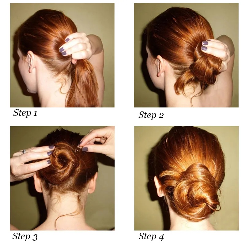 Kẹp Tóc Dạng Xoắn Phong Cách Hàn Quốc Thời Trang Cho Nữ