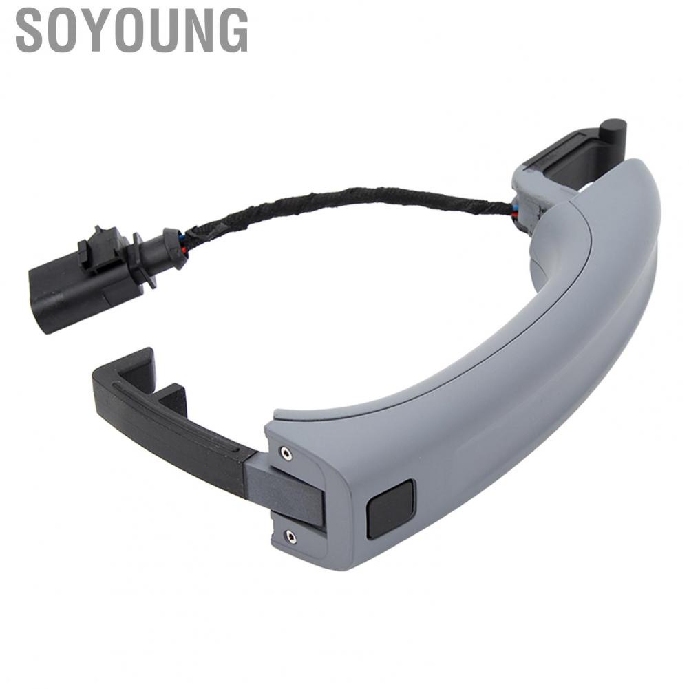 Soyoung Car Exterior Door Handle  4L0837205B Perfect Fit ABS Keyless Entry for Q7 2007 To 2015