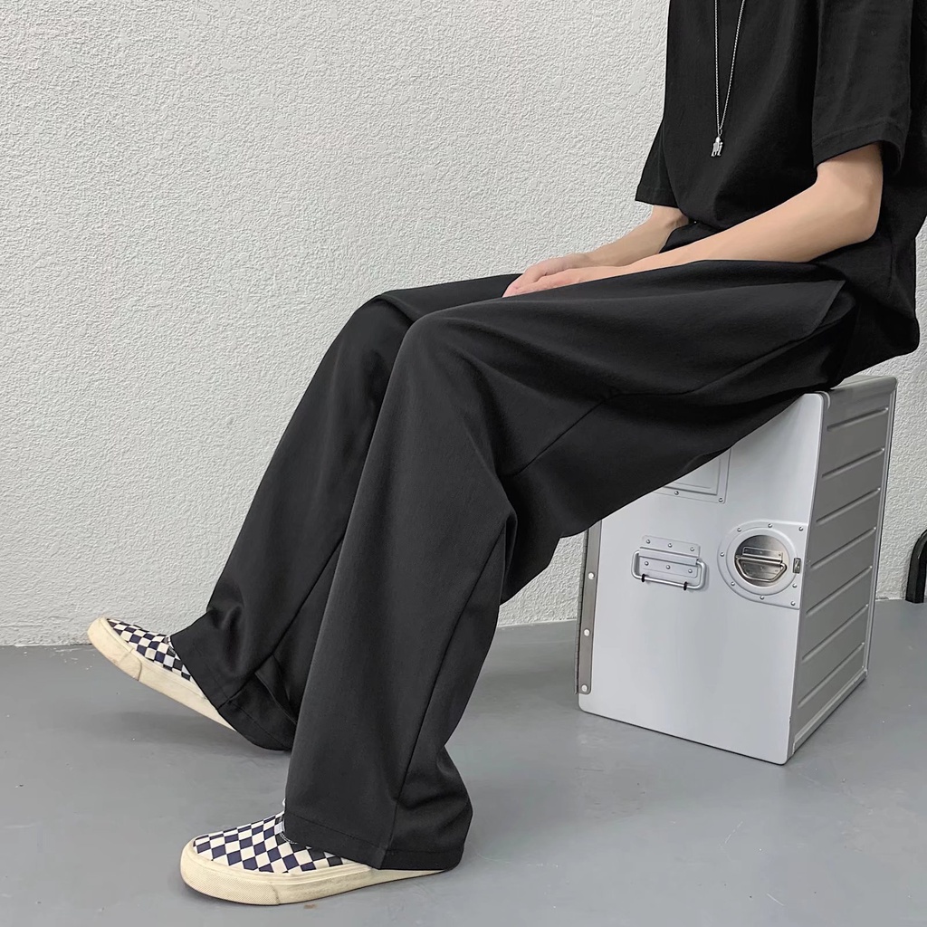 Quần Dài Dáng Suông Phong Cách Thời Trang Hàn Quốc Cho Nam Giới