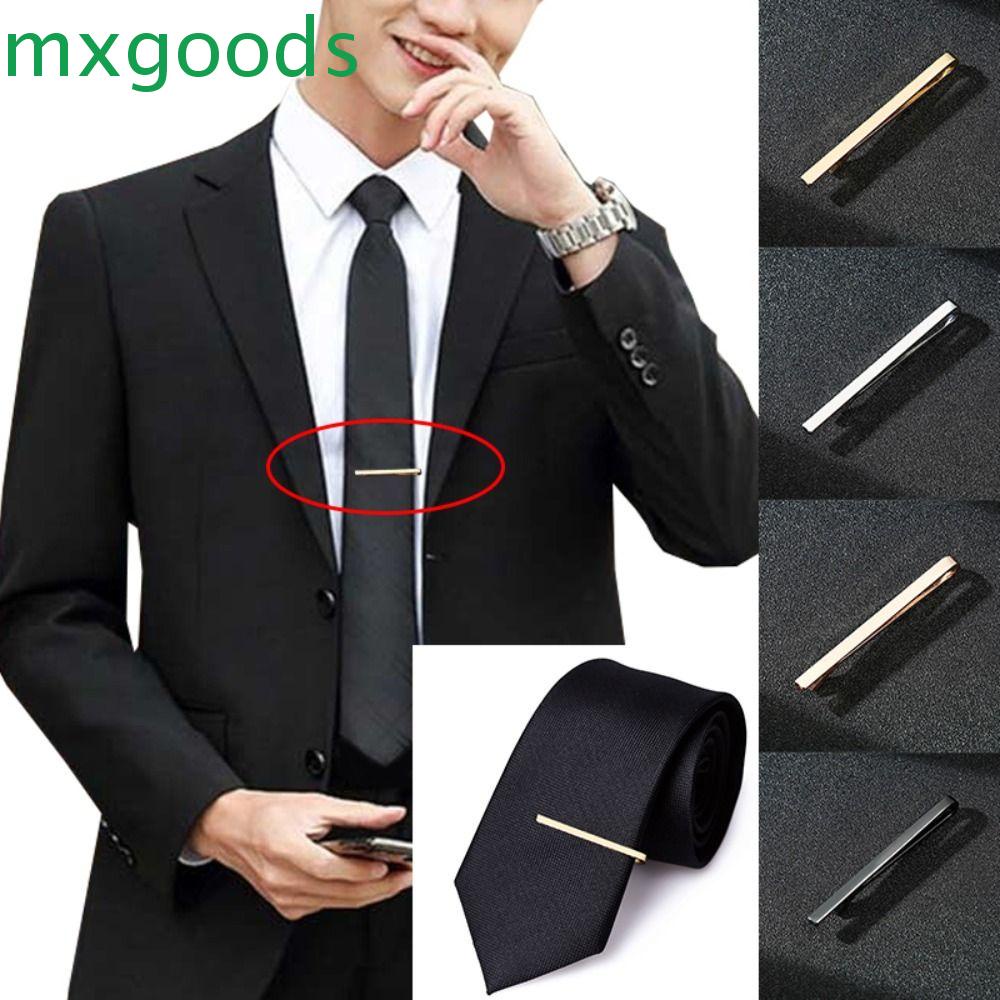 Kẹp Cà Vạt Kim Loại Thời Trang Cho Nam|Kẹp Mạ Vàng Kiểu Dáng Đơn Giản Thời Trang Dành Cho Nam