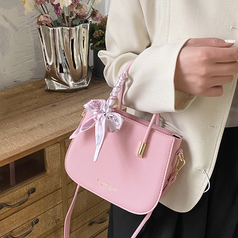 Túi Đeo Chéo Hình Vuông Cỡ Nhỏ Màu Sắc macaron Xinh Xắn Thời Trang Cho Nữ