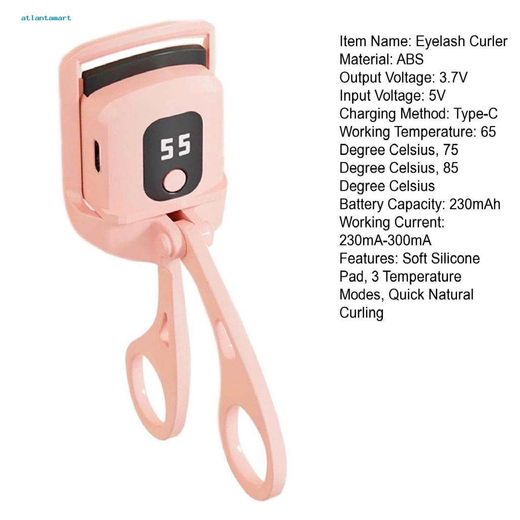 Túi Đựng Đồ Dùng Cao Cấp Tiện Dụng| Dụng Cụ Uốn Cong Lông Mi Bằng Nhiệt 3 Chế Độ Tự Nhiên Sạc USB Bền Lâu Suốt 24 Giờ